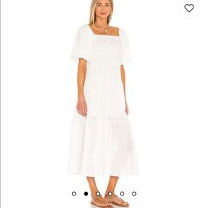 Mink Pink Lune Smock Maxi Dress